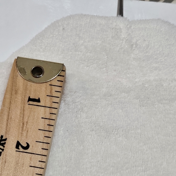 Lauren Ralph Lauren 'LRL' Monogram Plush White Robe - Picture 12 of 12